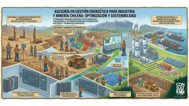 Gestión energética en la industria y minería