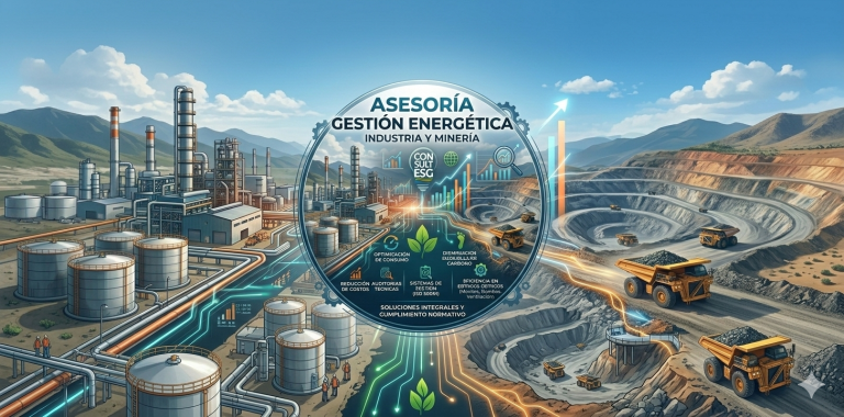 Asesoría gestión energética en la industria y minería